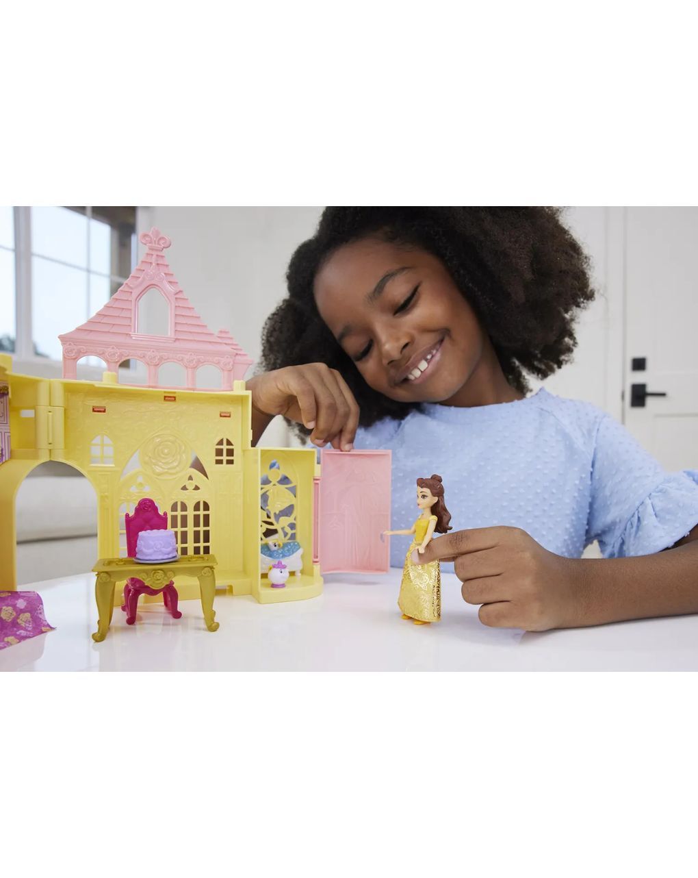 Mattel disney princess mini κούκλες-το παλάτι της πεντάμορφης jdp54 - Disney Princess