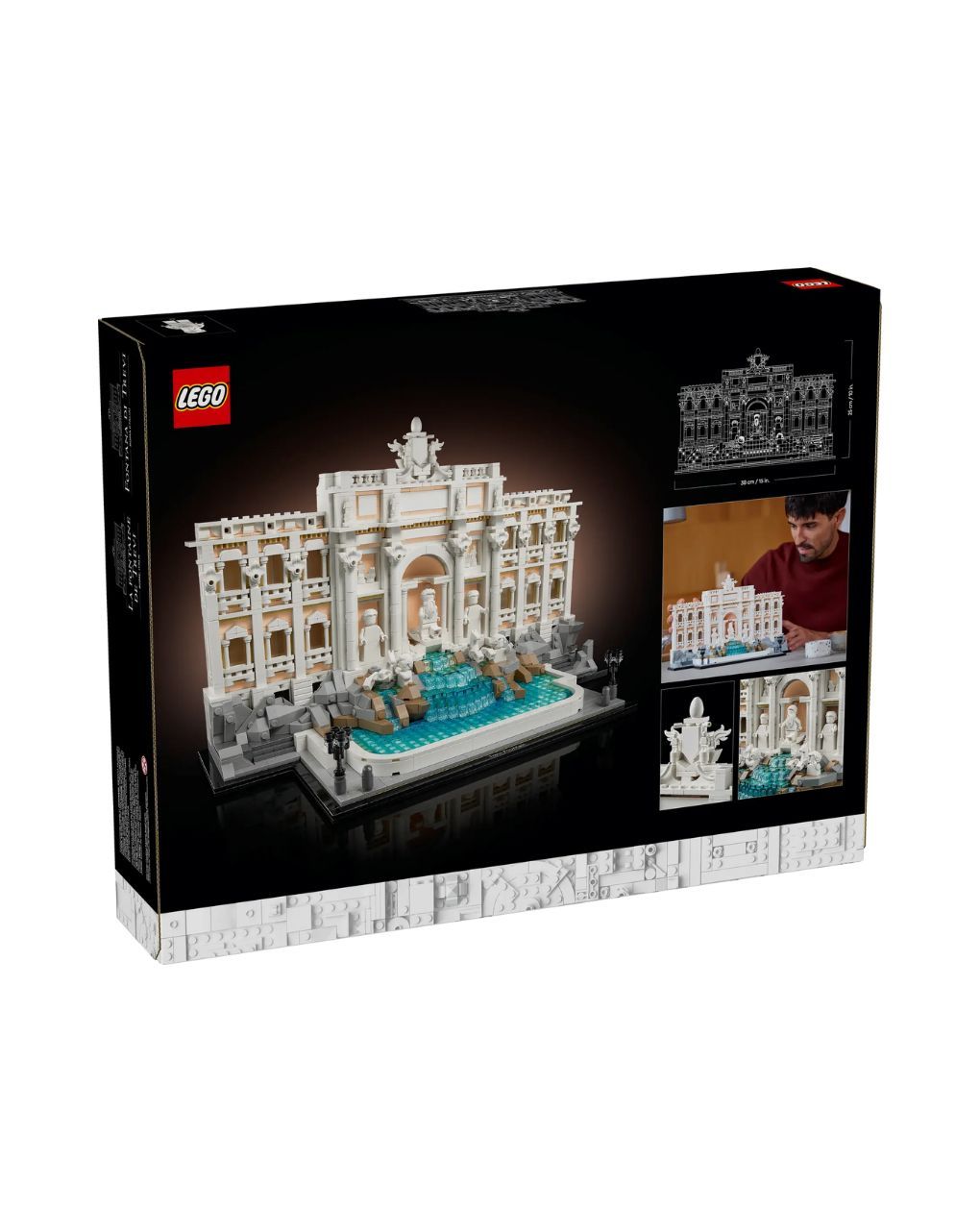 Lego architecture trevi fountain 21062 - Lego