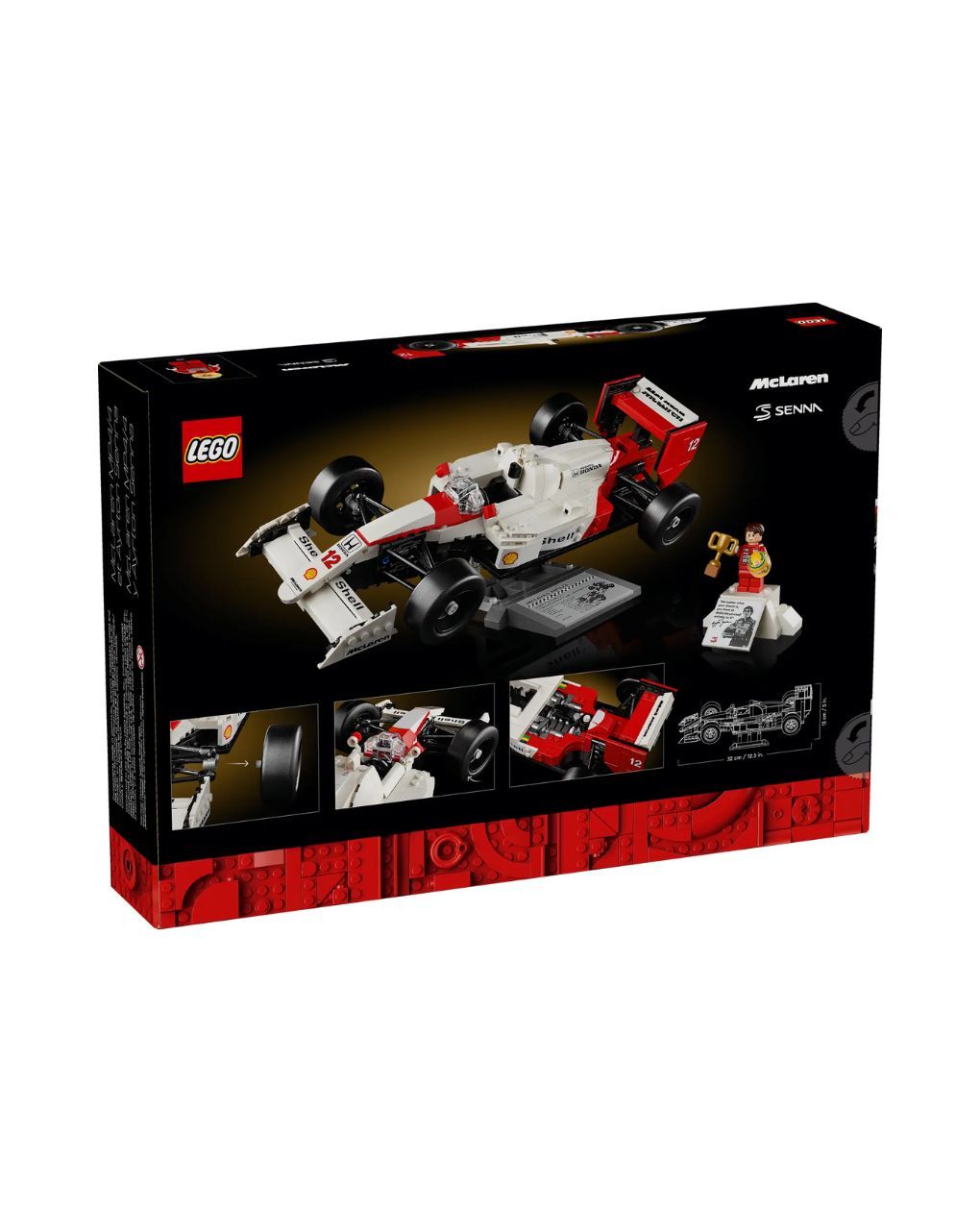 Lego icons mclaren mp4/4 & ayrton senna 10330 - Lego, LEGO Icons
