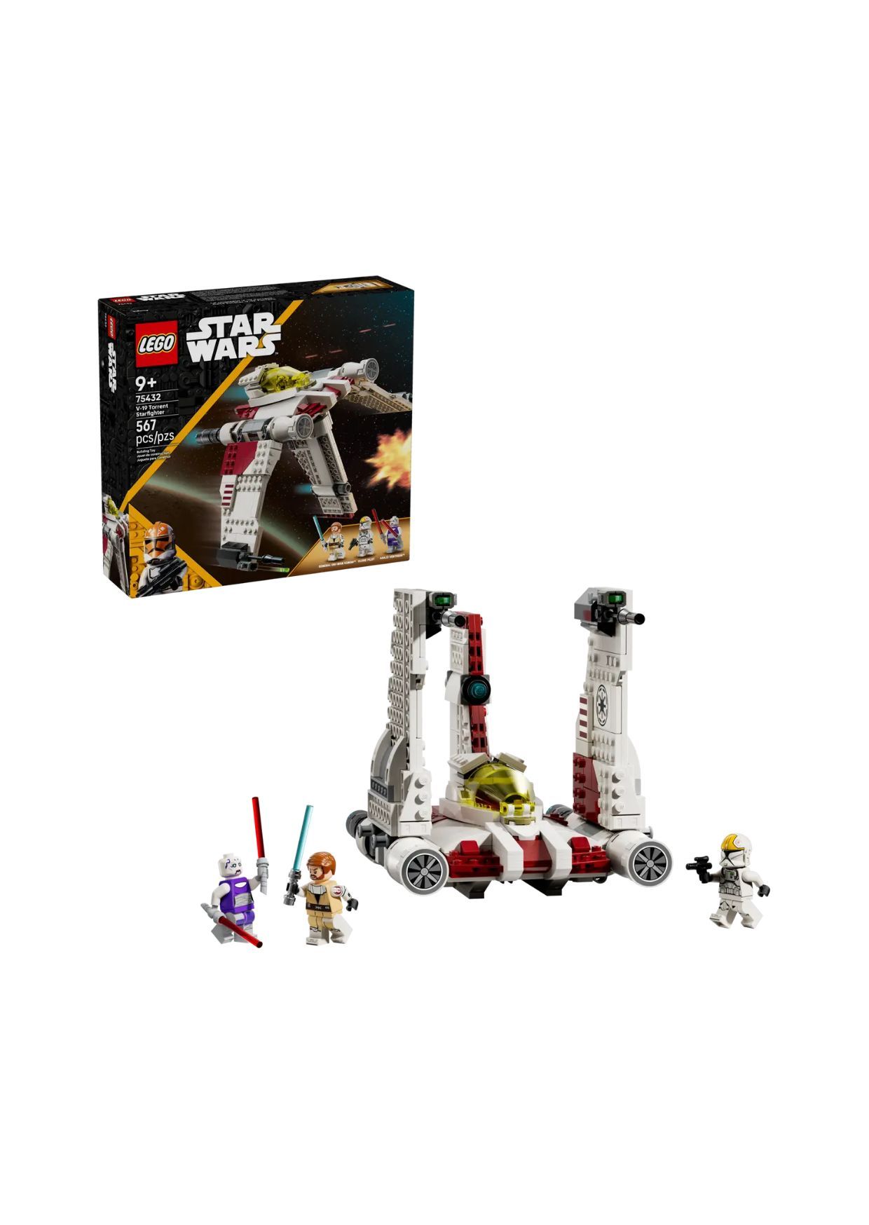 Lego star wars v-19 torrent starfighter 75432 - LEGO