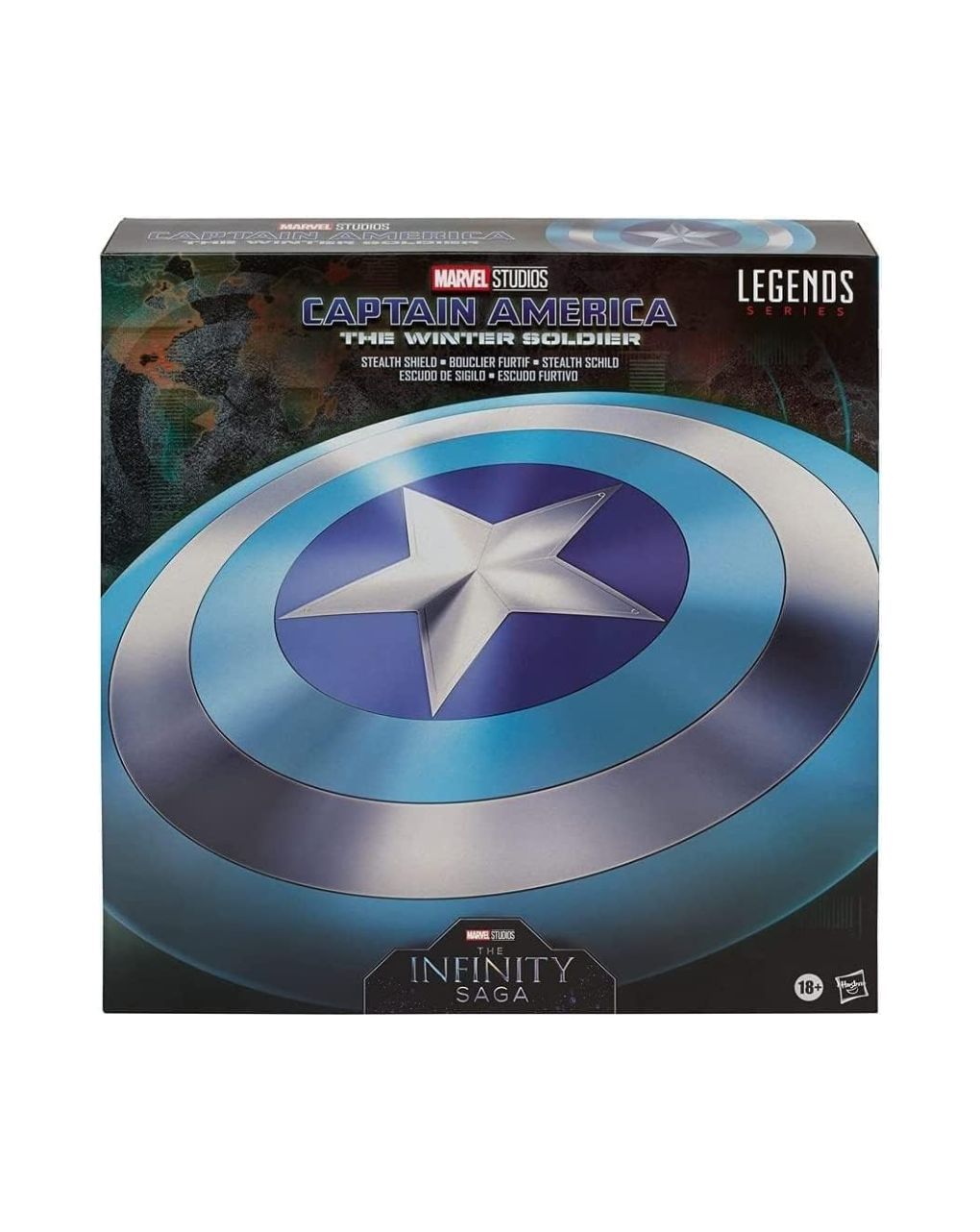 Hasbro marvel legends ασπίδα 60cm captain america stealth shield f1125 - Hasbro