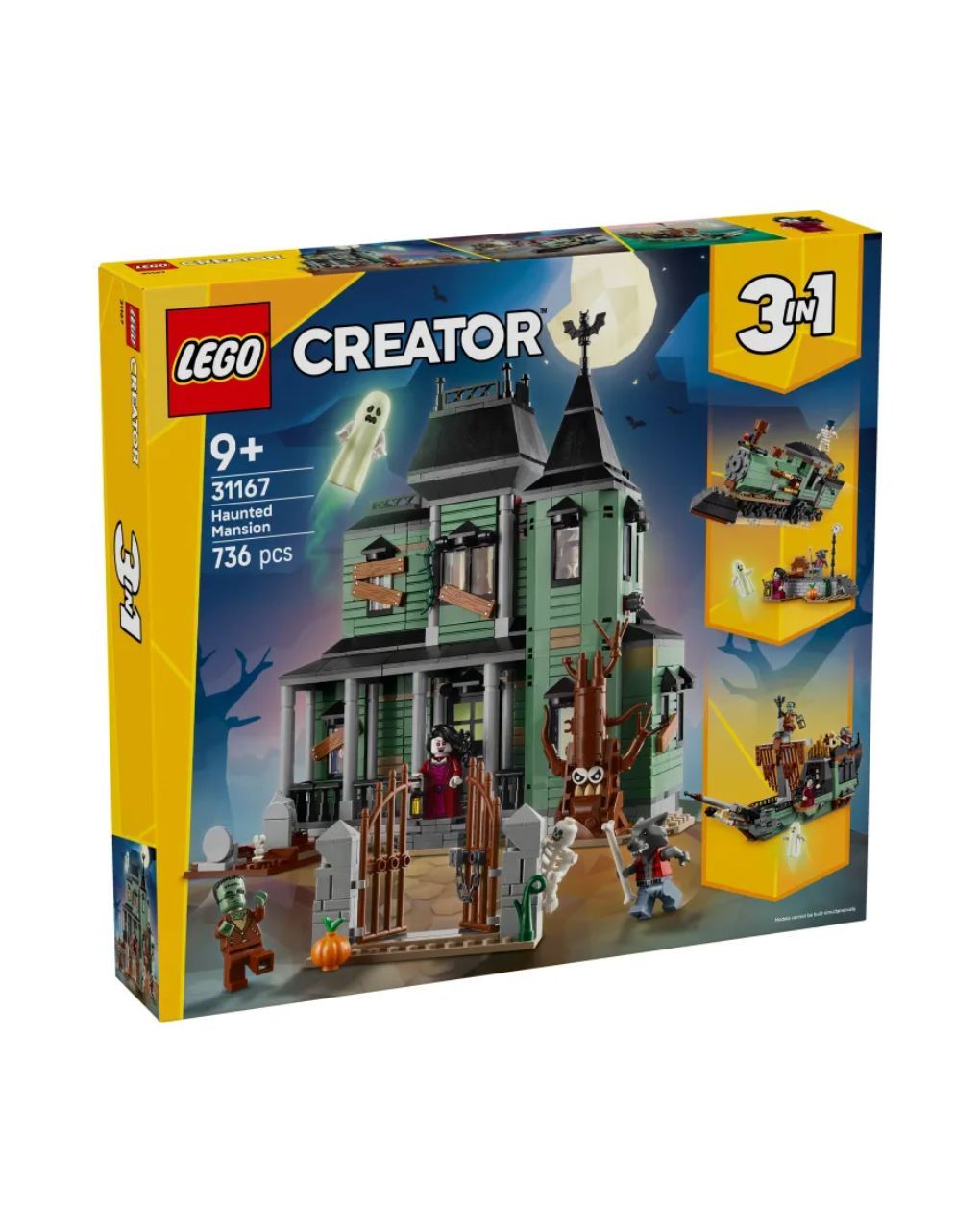 Lego creator 3in1 haunted mansion 31167