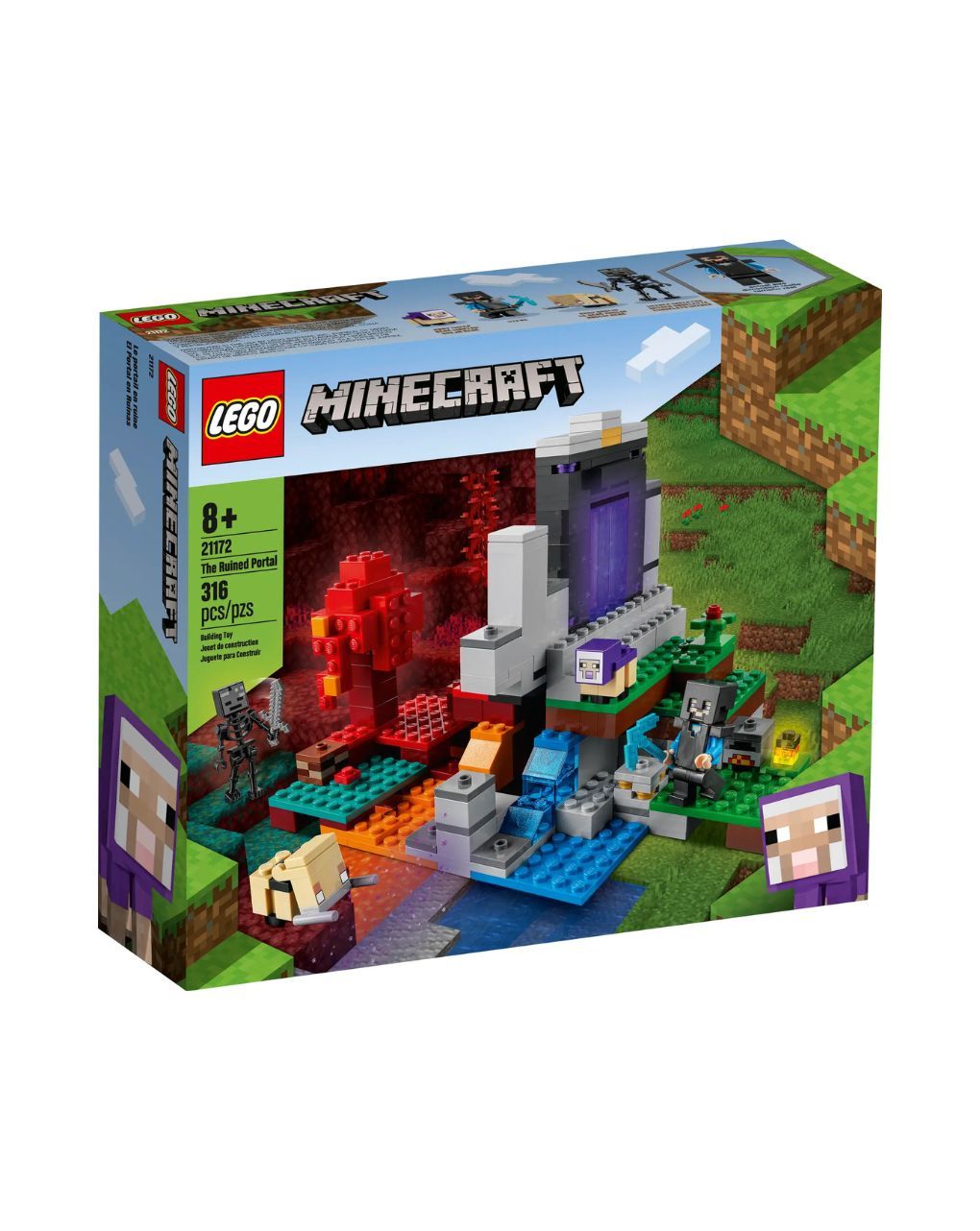 Lego minecraft the ruined portal 21172 - LEGO
