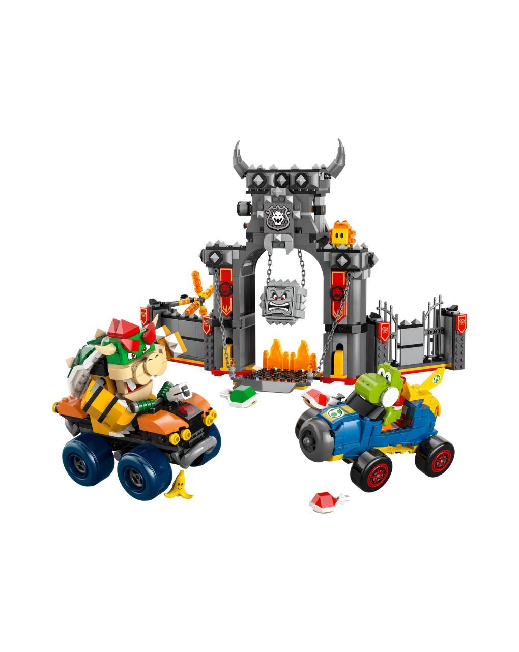 Lego super mario kart-bowser's castle 72039 - Lego