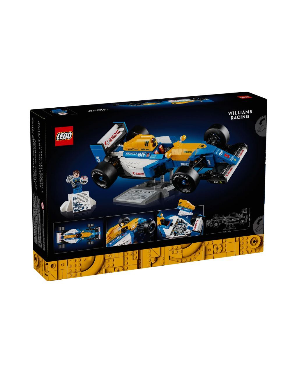 Lego icons williams racing fw14b & nigel mansell 10353 - Lego, LEGO Icons