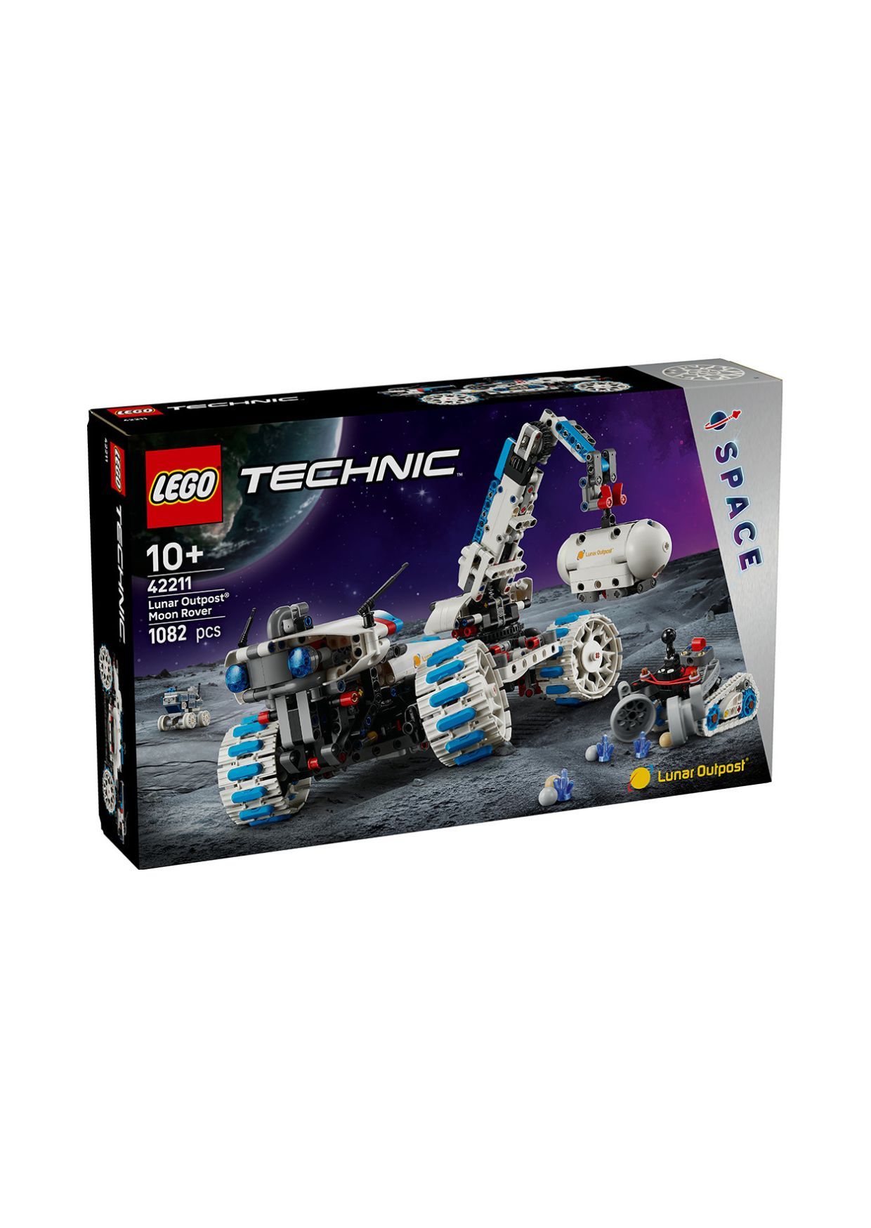 Lego technic lunar outpost moon rover space vehicle 42211