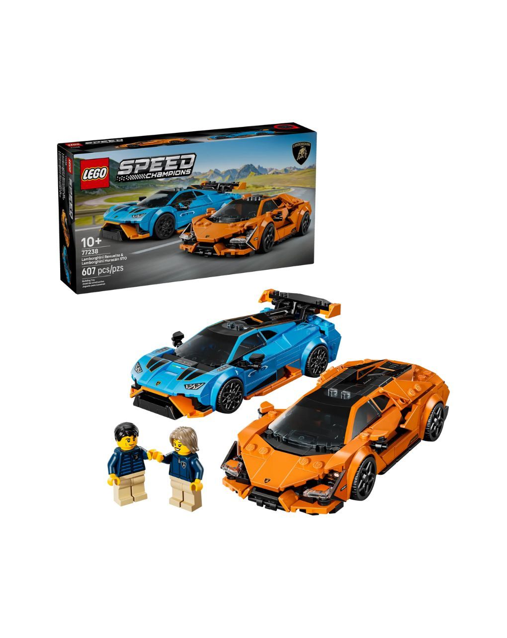 Lego speed champions lamborghini revuelto & hucaran sto 77238 - Lego