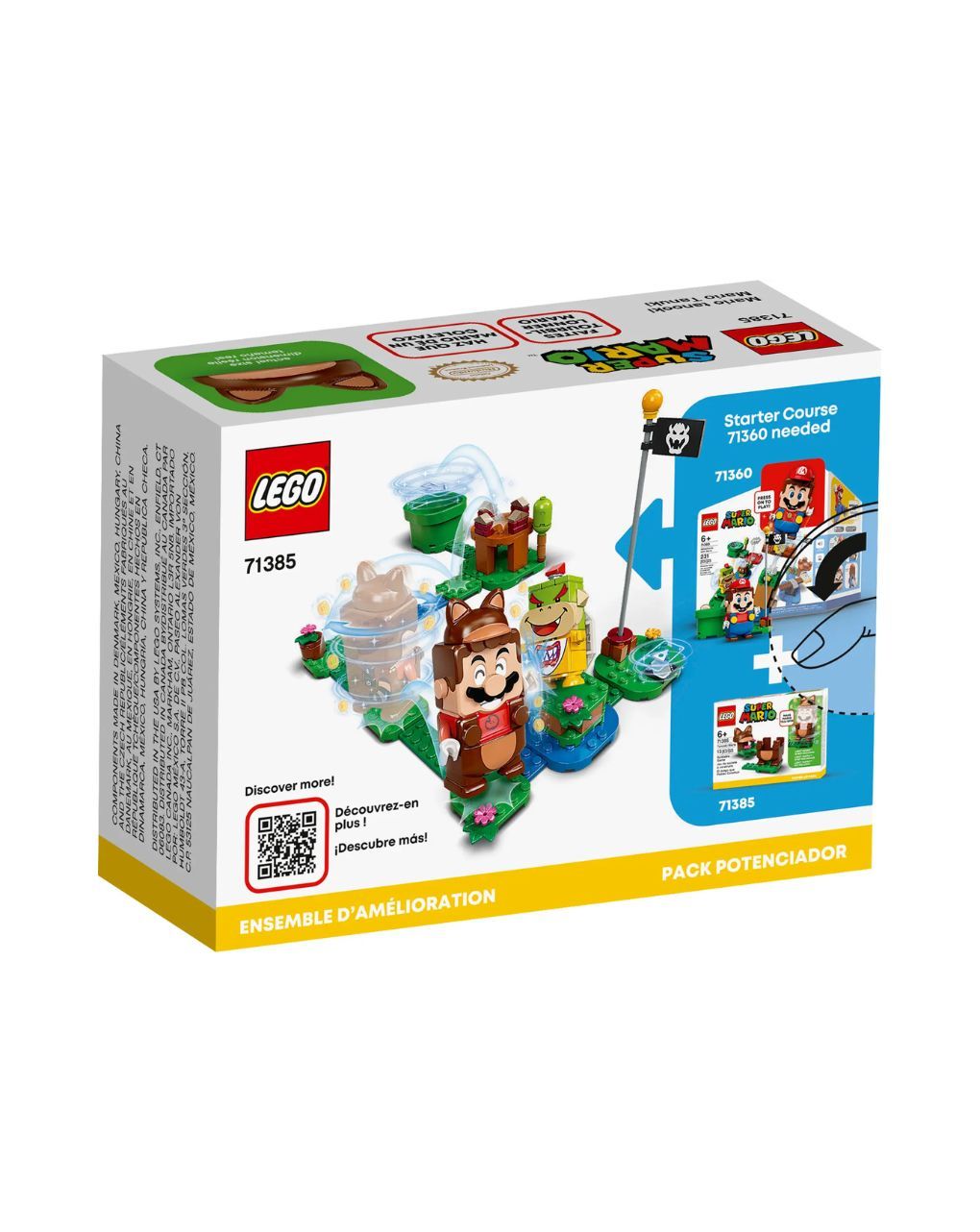 Lego super mario tanooki power up pack 71385 - Lego