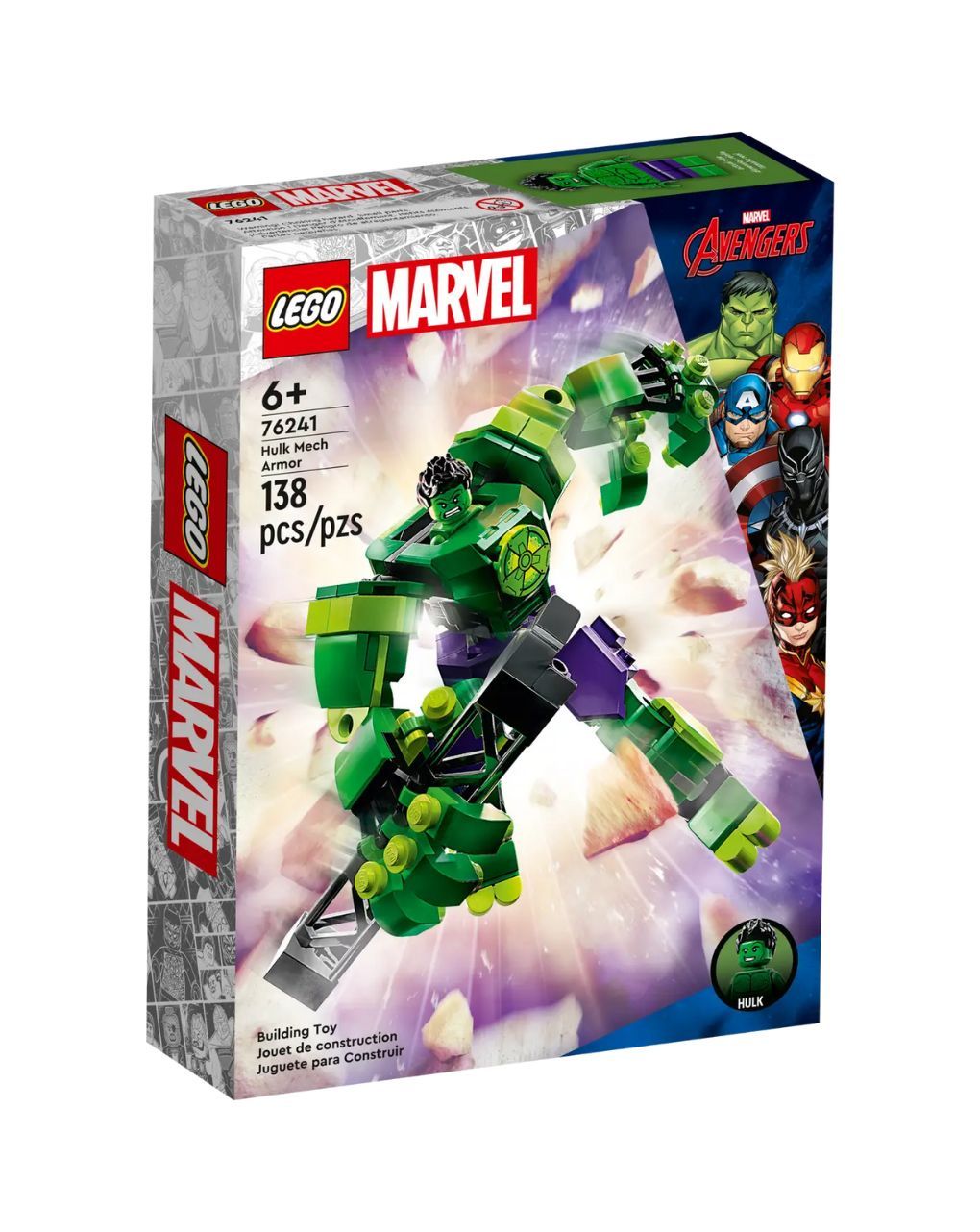 Lego marvel hulk mech armor 76241 - LEGO, LEGO Marvel Super Heroes
