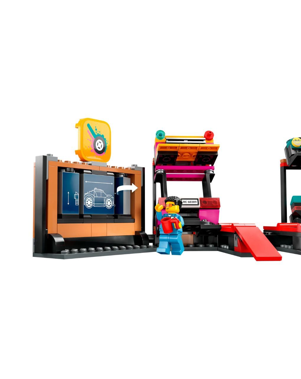 Lego city great vehicles custom car garage 60389 - Lego, Lego City