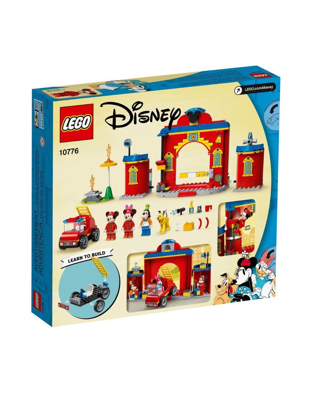 Lego disney mickey & friends fire truck & station 10776 - Lego