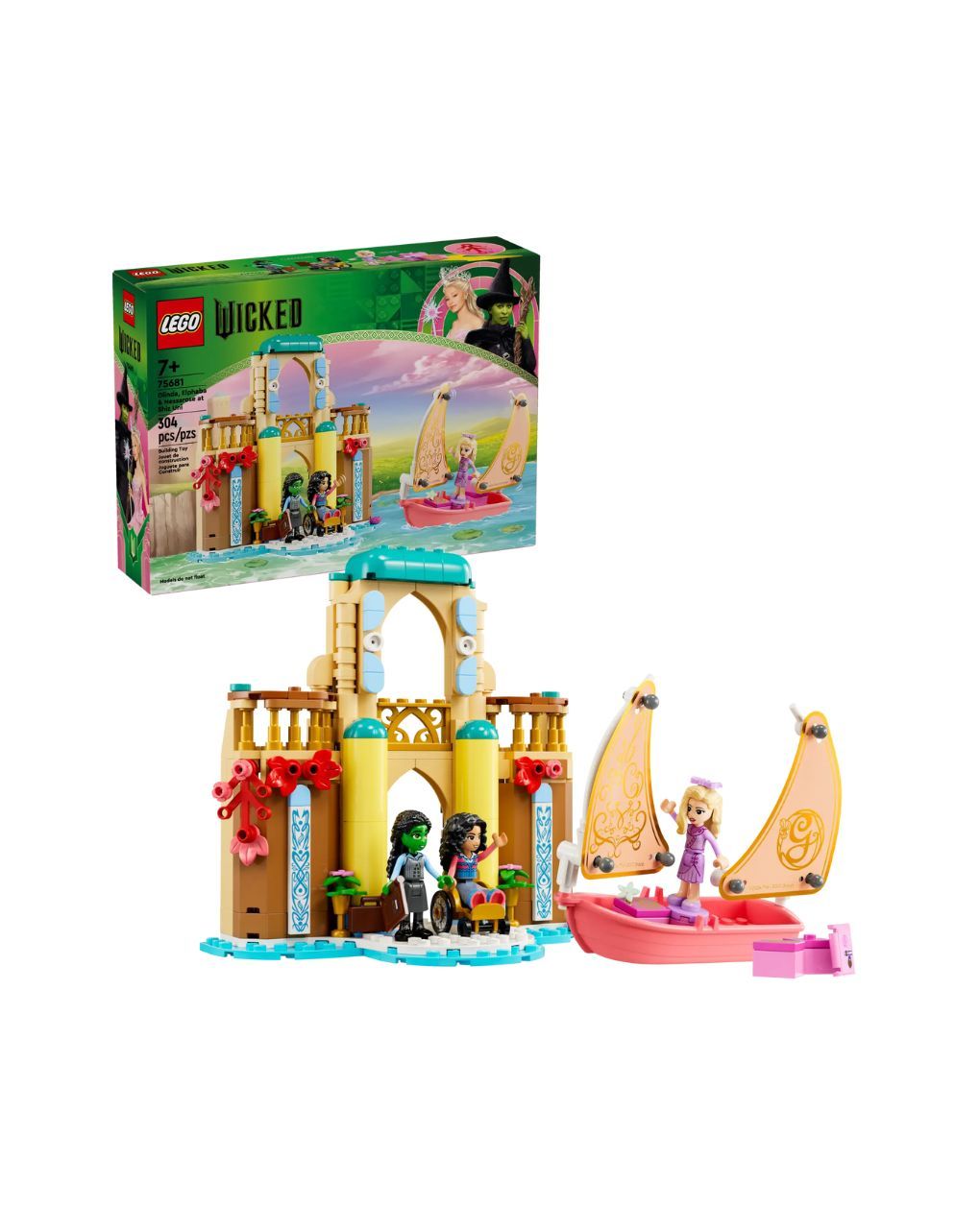 Lego wicked glinda, elphaba & nessarose at shiz university 75681 - LEGO