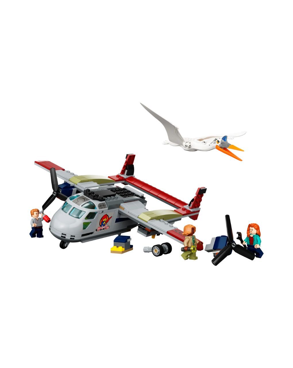 Lego jurassic world quetzalcoatlus plane ambush 76947 - LEGO