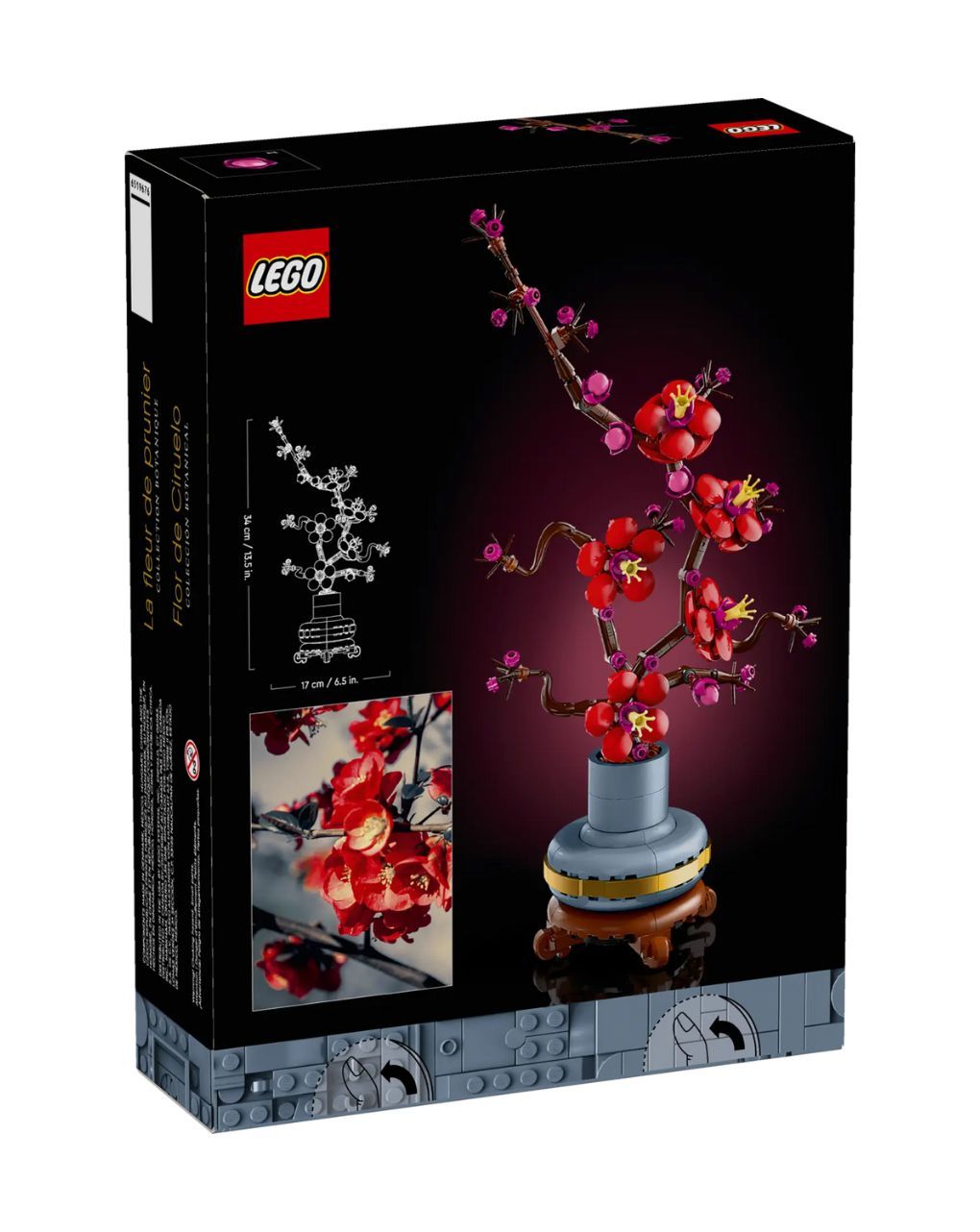 Lego icons botanical plum blossom 10369 - Lego, LEGO Botanical Collection