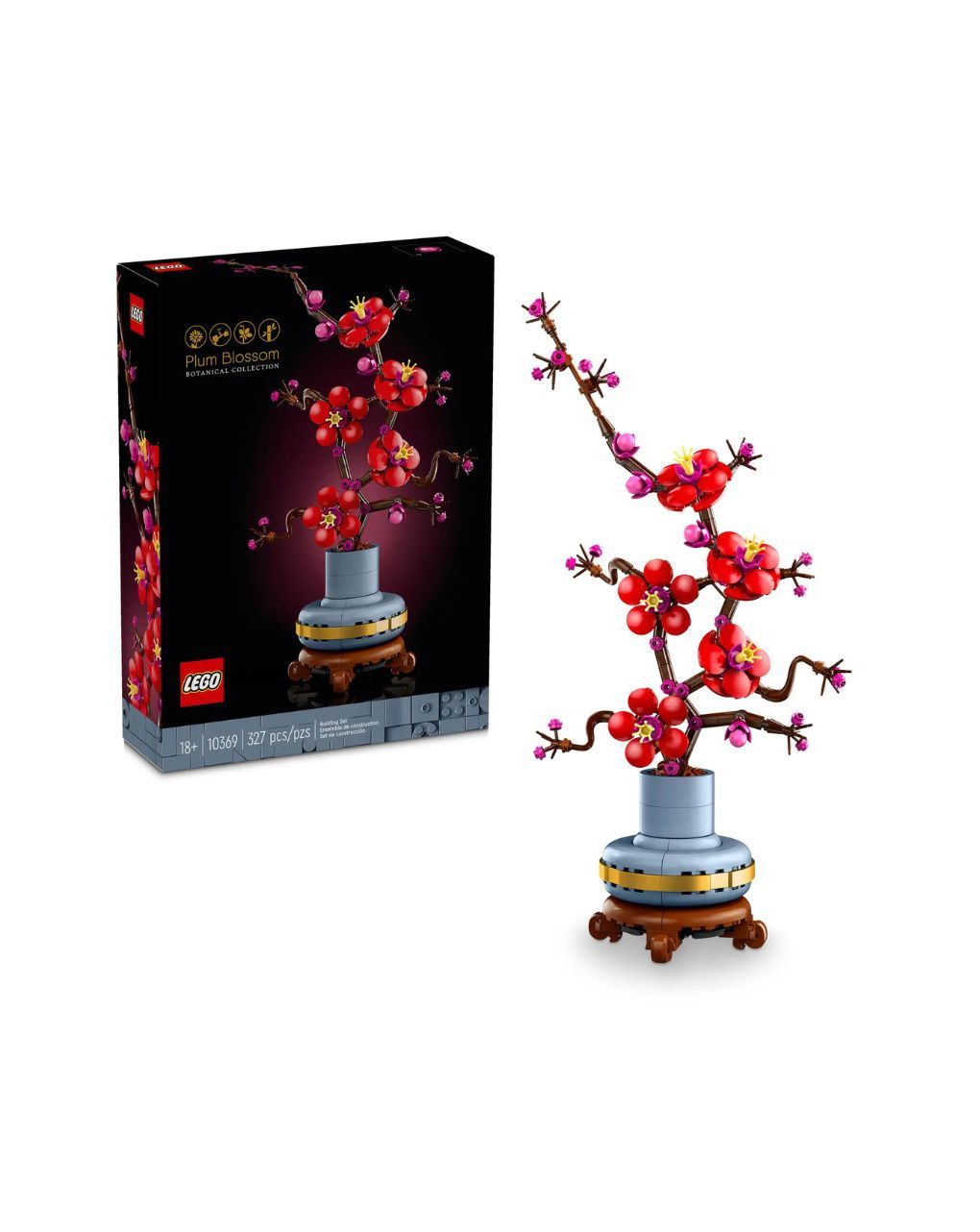 Lego icons botanical plum blossom 10369 - Lego, LEGO Botanical Collection