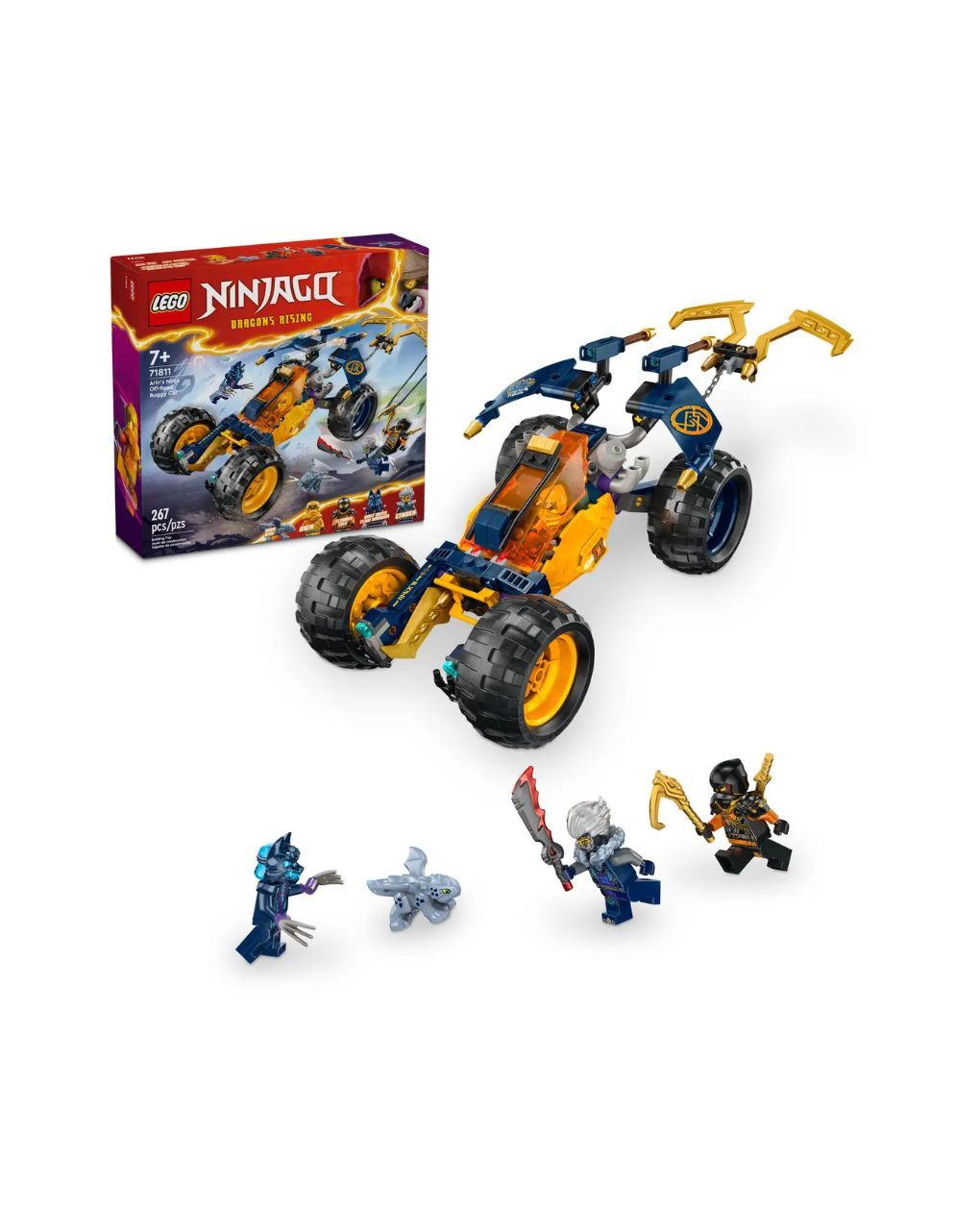 Lego ninjago arin's ninja off-road buggy car 71811 - LEGO