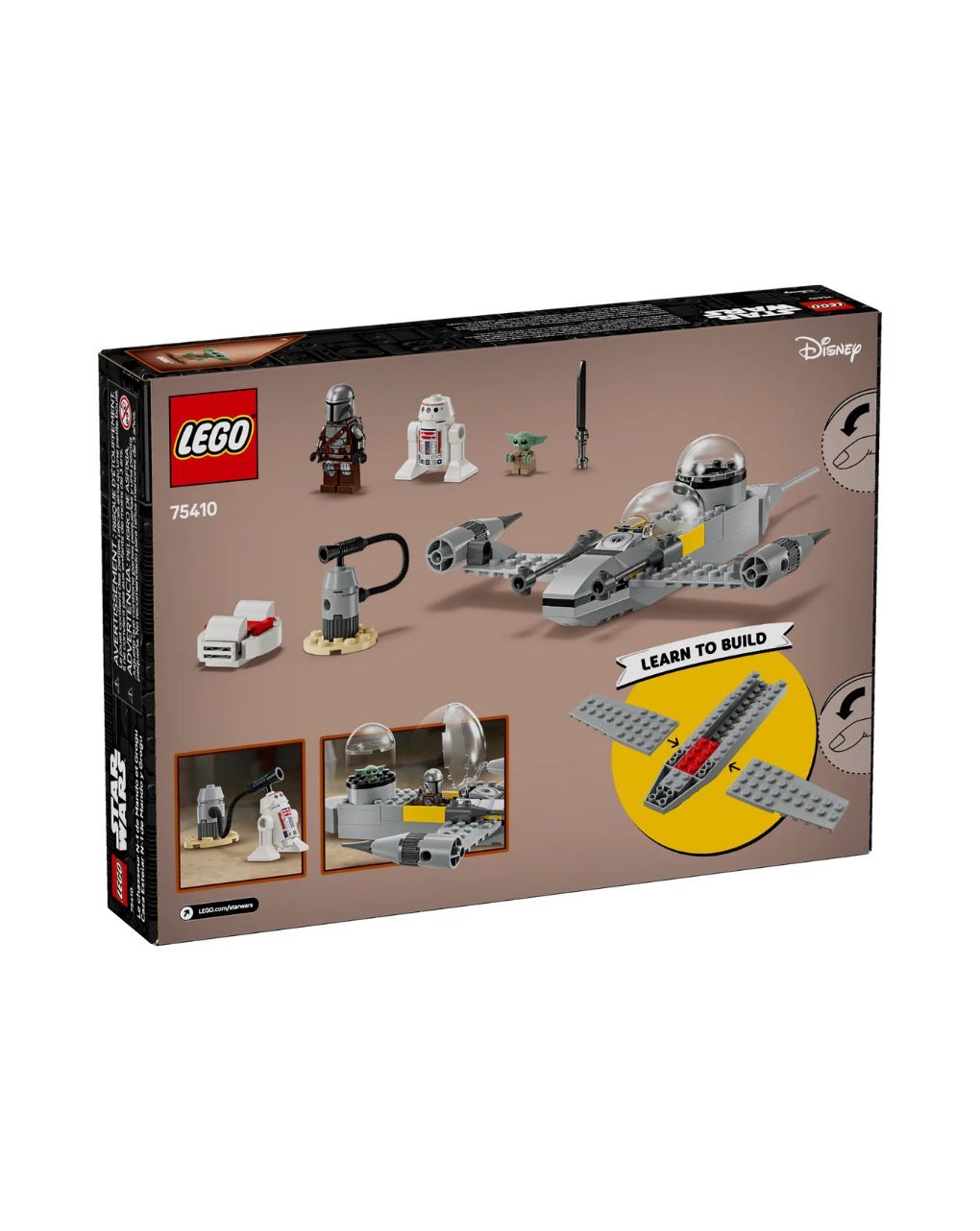 Lego star wars mando & grocu's n-1 starfighter 75410 - Lego