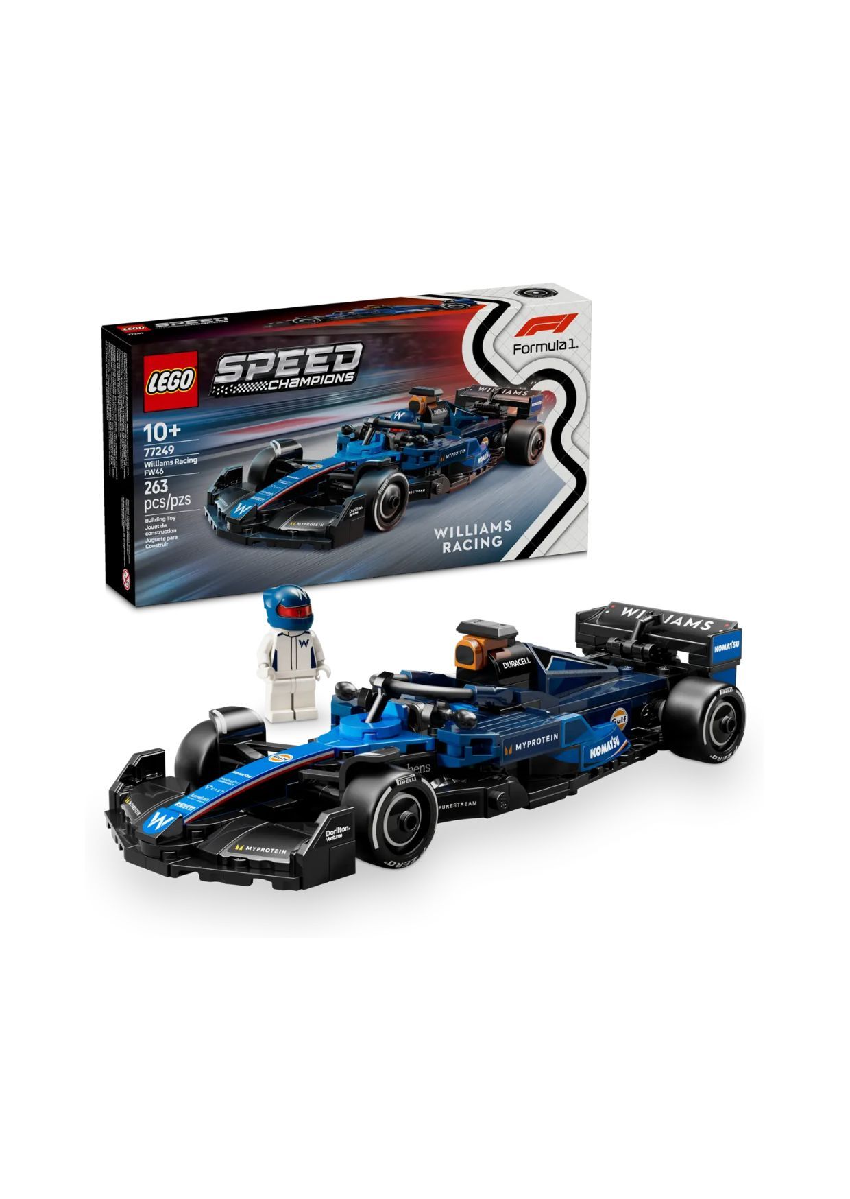 Lego speed champions williams racing fw46 f1 race car 77249 - Lego