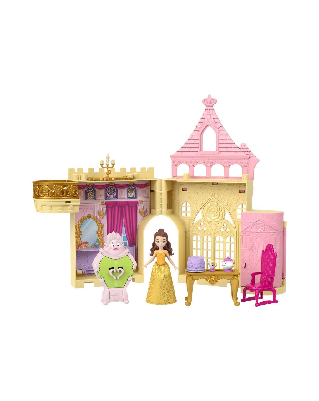 Mattel disney princess mini κούκλες-το παλάτι της πεντάμορφης jdp54 - Disney Princess