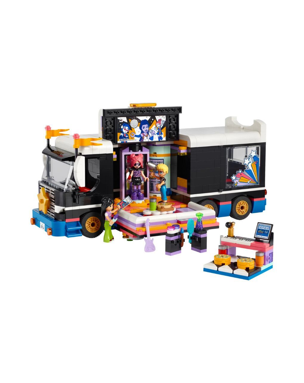 Lego friends pop star music tour bus 42619 - LEGO