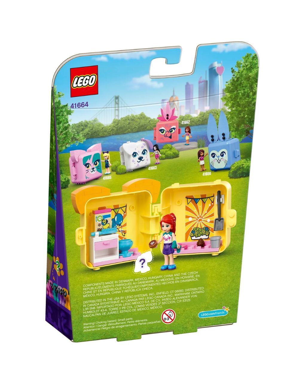 Lego friends mia's pug cube 41664 - Lego