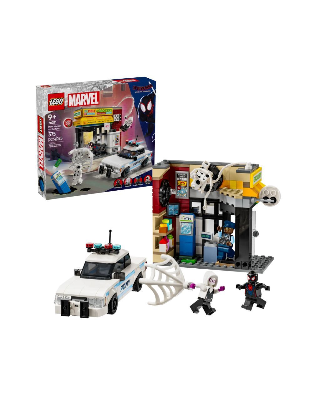 Lego marvel super heroes spider-verse: miles morales vs. the spot 76311 - Lego
