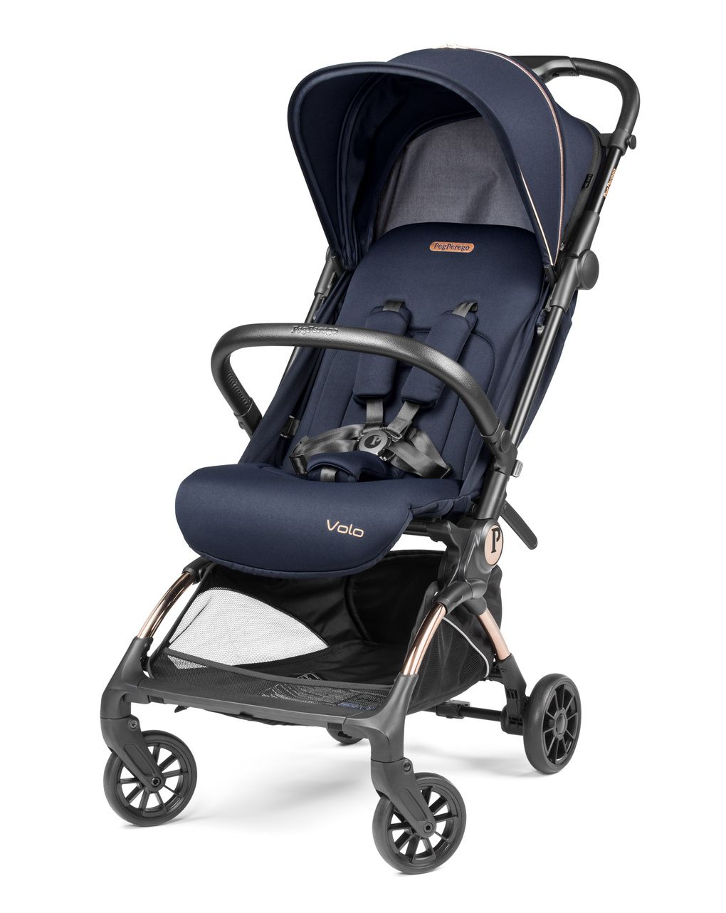 Peg perego ελαφρύ καρότσι περιπάτου volo blue shine