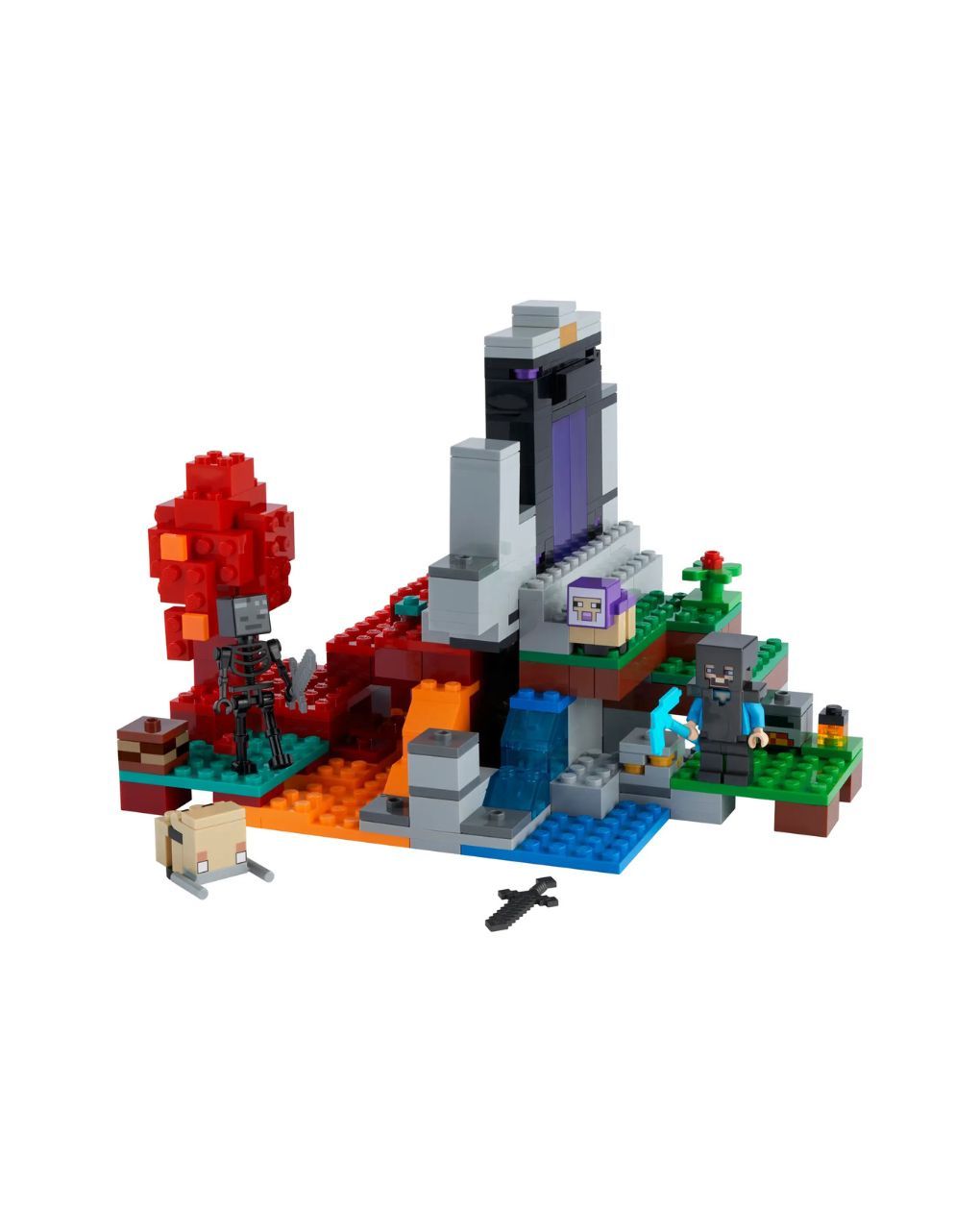 Lego minecraft the ruined portal 21172 - LEGO
