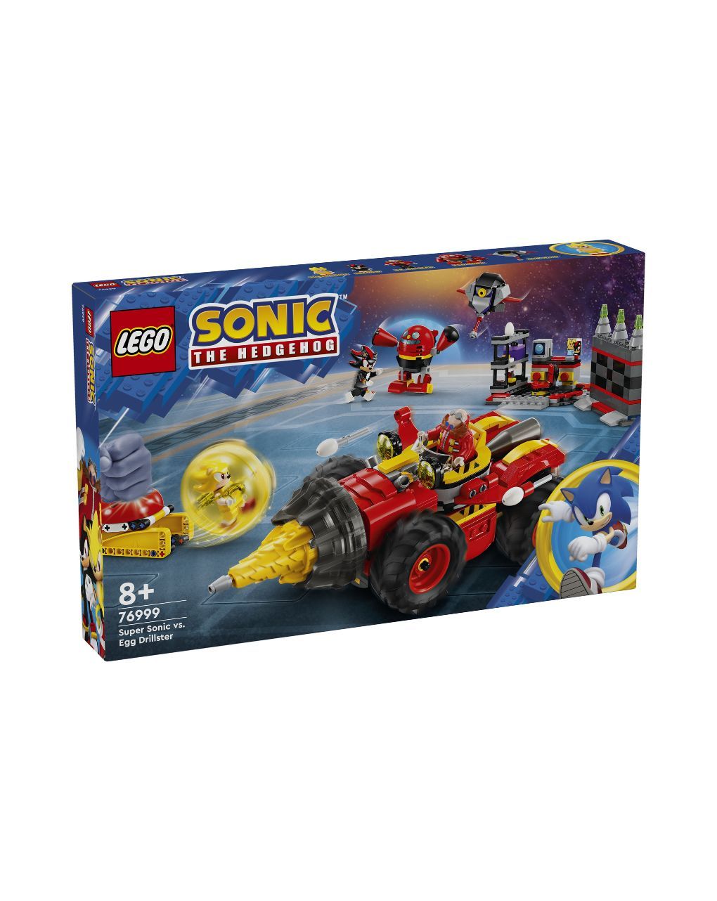 Lego sonic the hedgehog super sonic vs. egg drillster 76999 - Lego, LEGO Sonic
