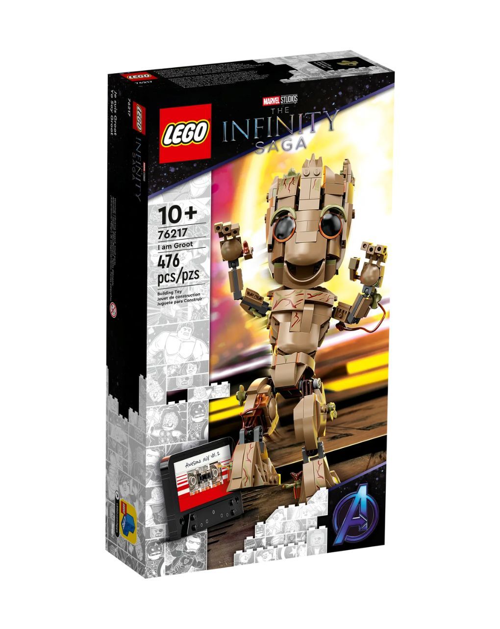 Lego marvel super heroes i am groot 76217 - LEGO, LEGO Marvel Super Heroes