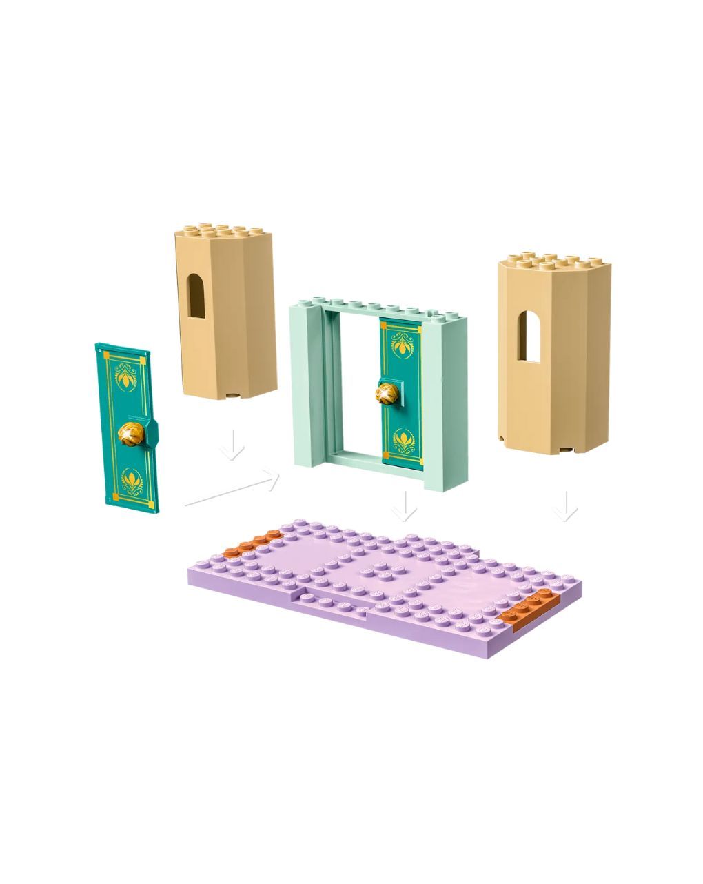 Lego disney princess anna and olaf’s castle fun 43204 - LEGO