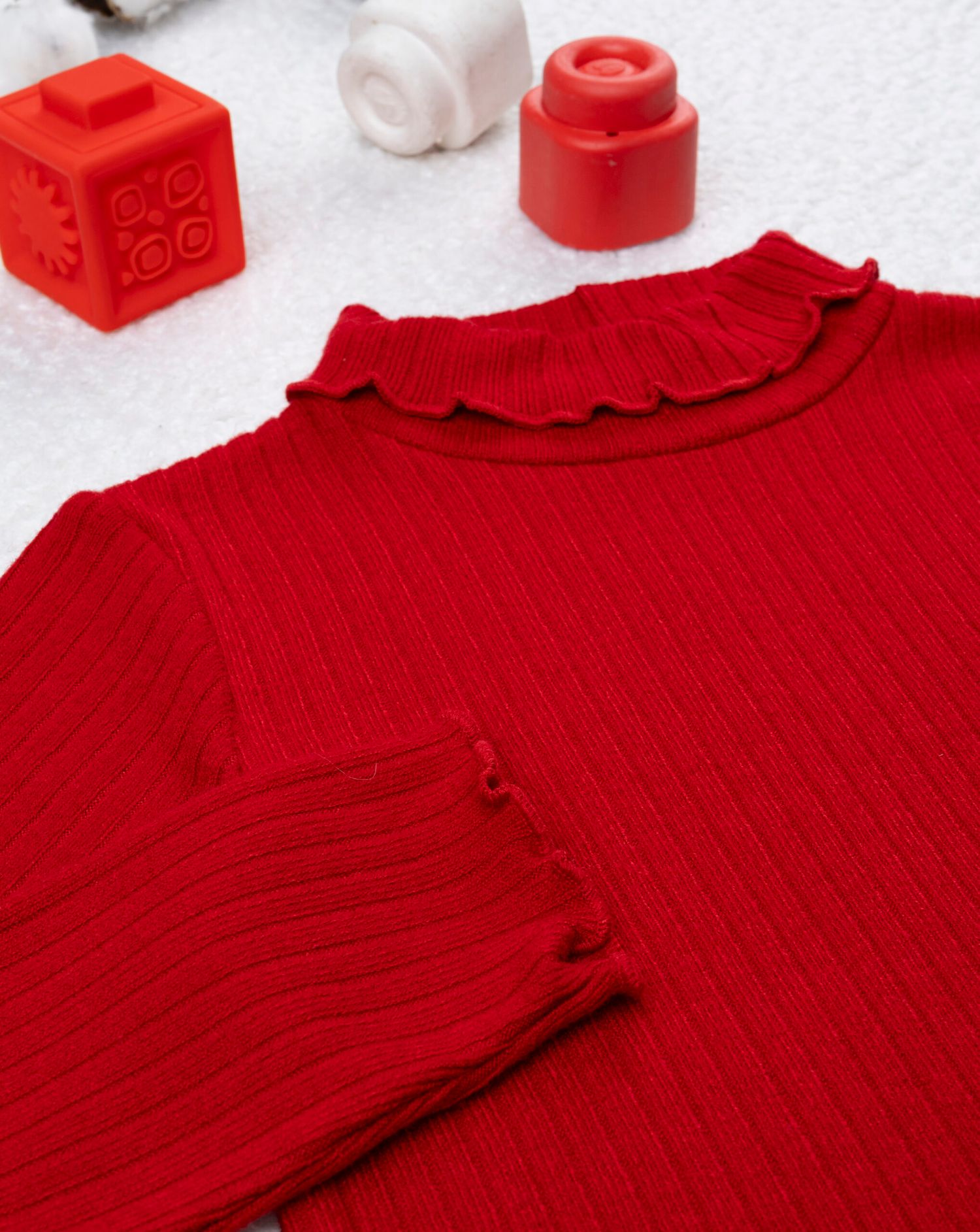 παιδική μπλούζα ζιβάγκο κόκκινη classic για κορίτσι - Prénatal