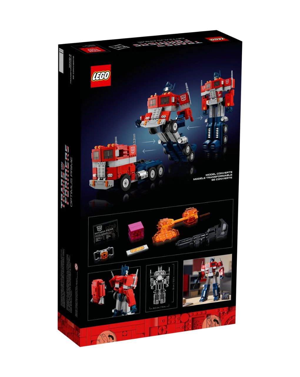 Lego icons transformers optimus prime 10302 - Lego
