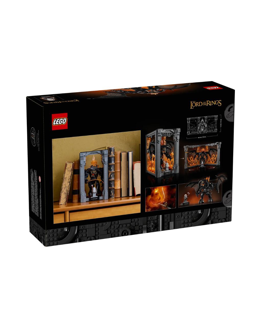 Lego icons the lord of the rings balrog book nook 10367 - Lego