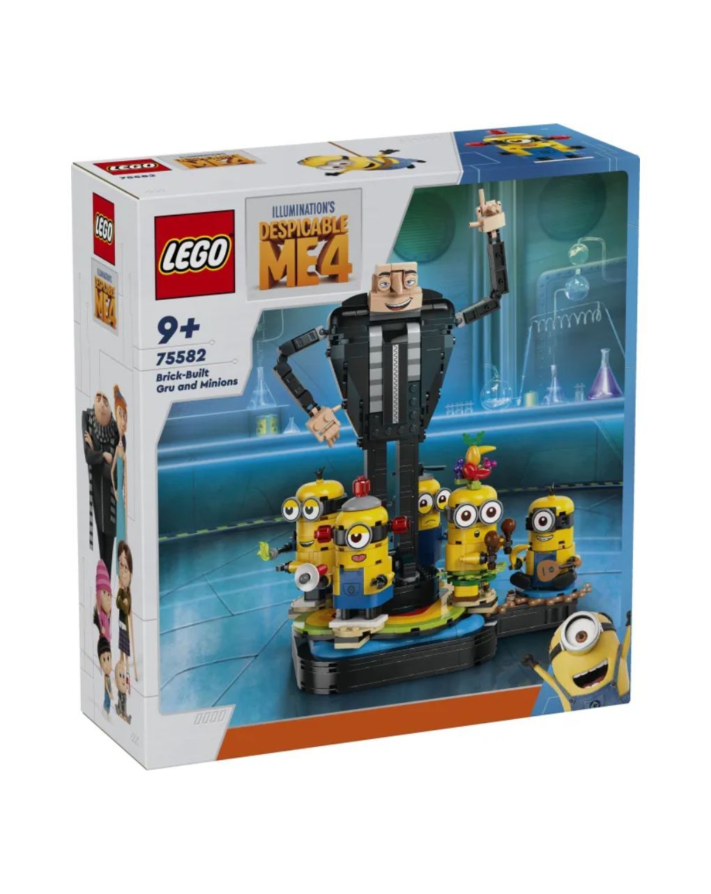 Lego minions brick-built gru & minions 75582 - LEGO