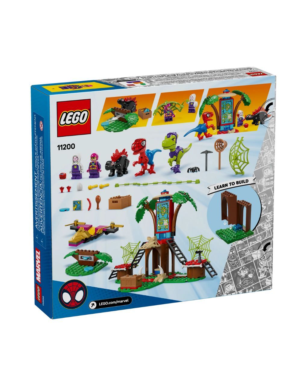 Lego super heroes spidey & gobby's raptor battle at tree 11200 - Lego, LEGO Spidey