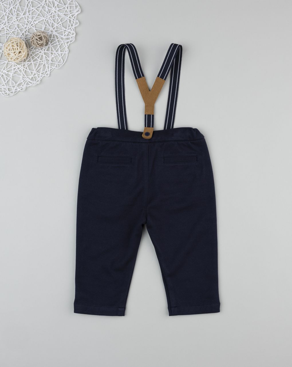 βρεφικό παντελόνι μπλε teddy classic για αγόρι - Prénatal