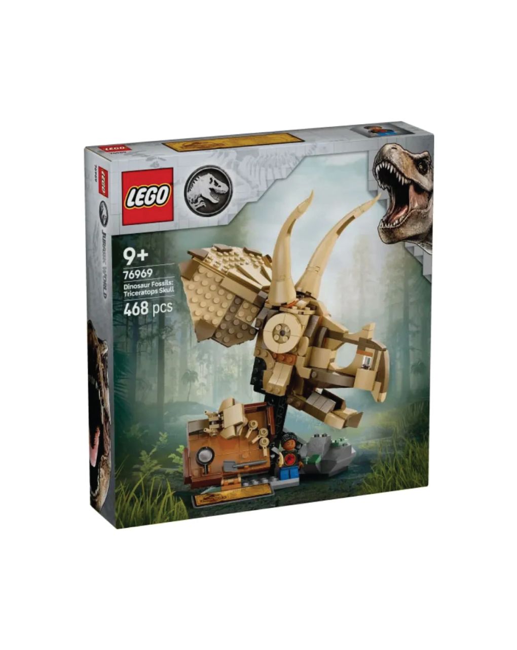 Lego jurassic world dinosaur fossils: triceratops skull 76969 - Lego