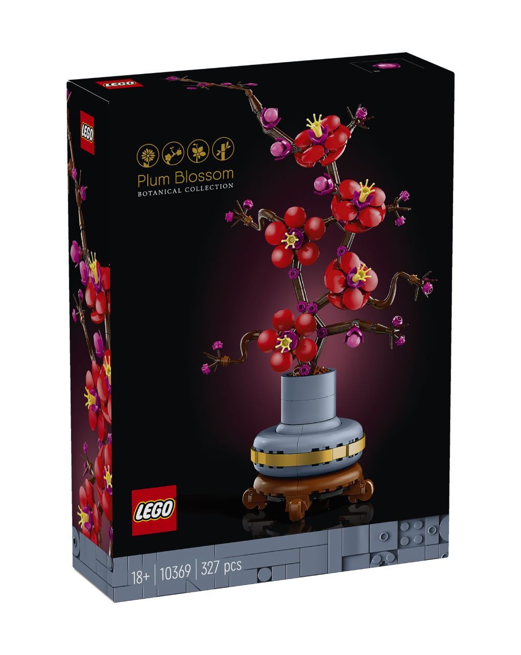 Lego icons botanical plum blossom 10369