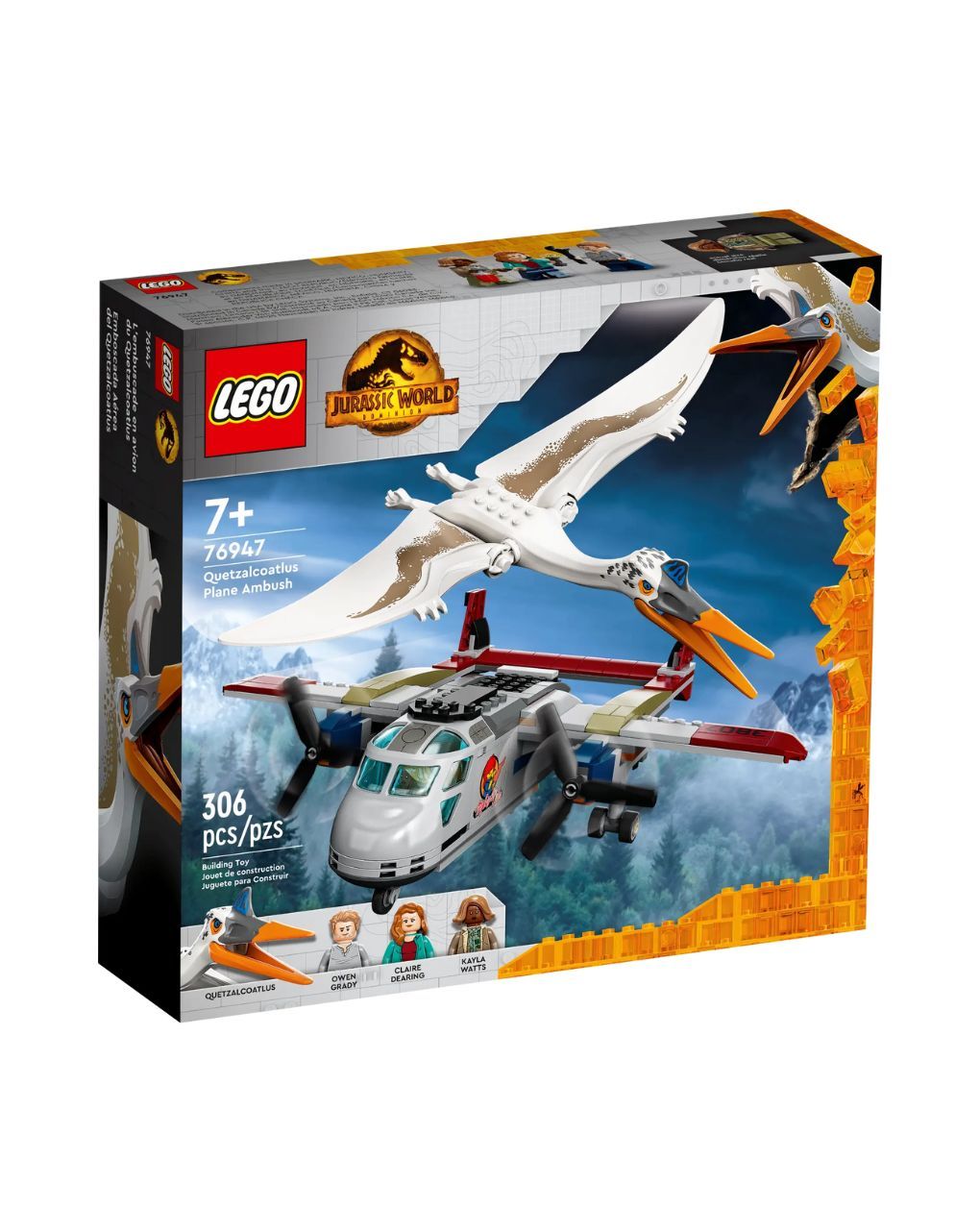 Lego jurassic world quetzalcoatlus plane ambush 76947 - LEGO