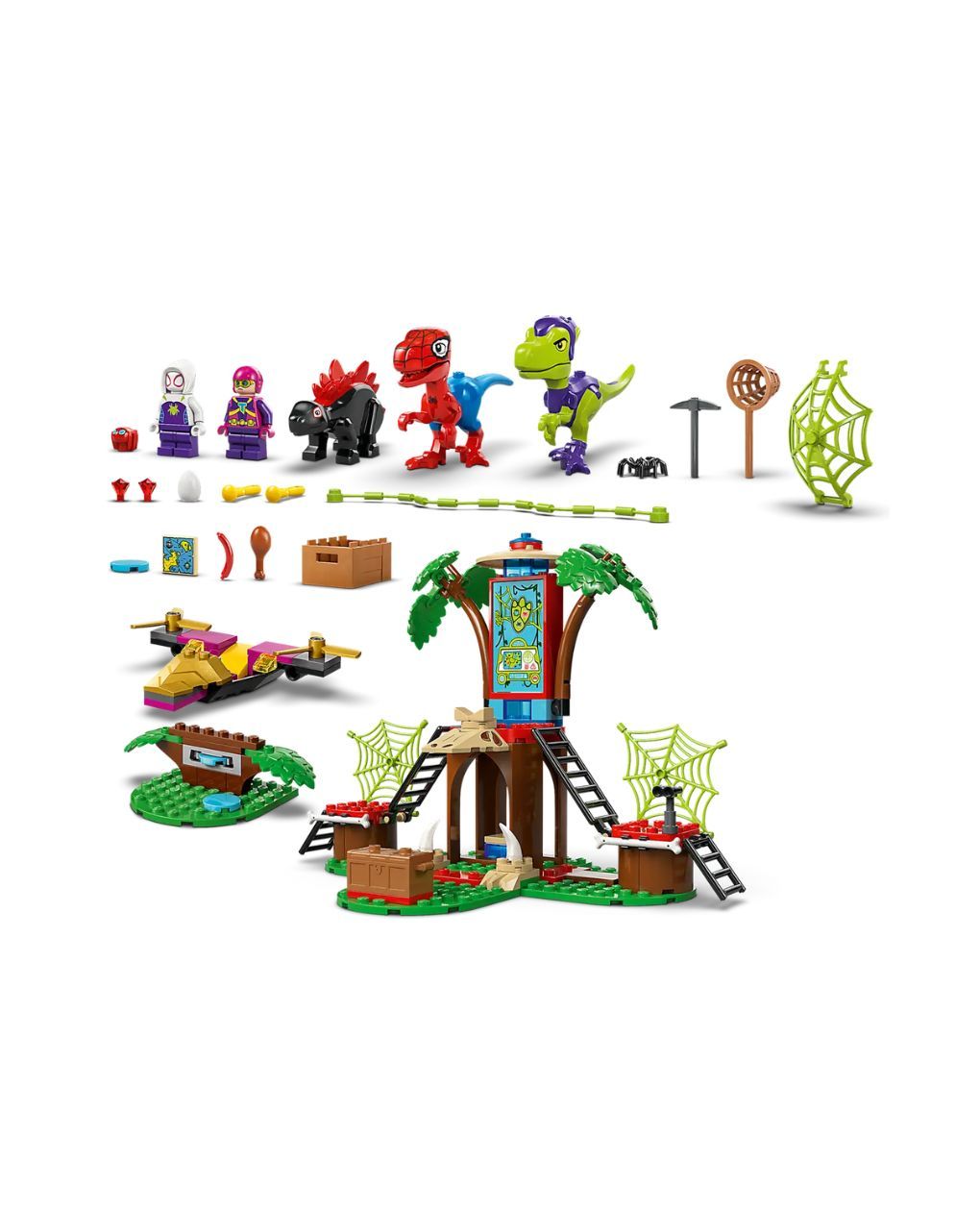 Lego super heroes spidey & gobby's raptor battle at tree 11200 - Lego, LEGO Spidey