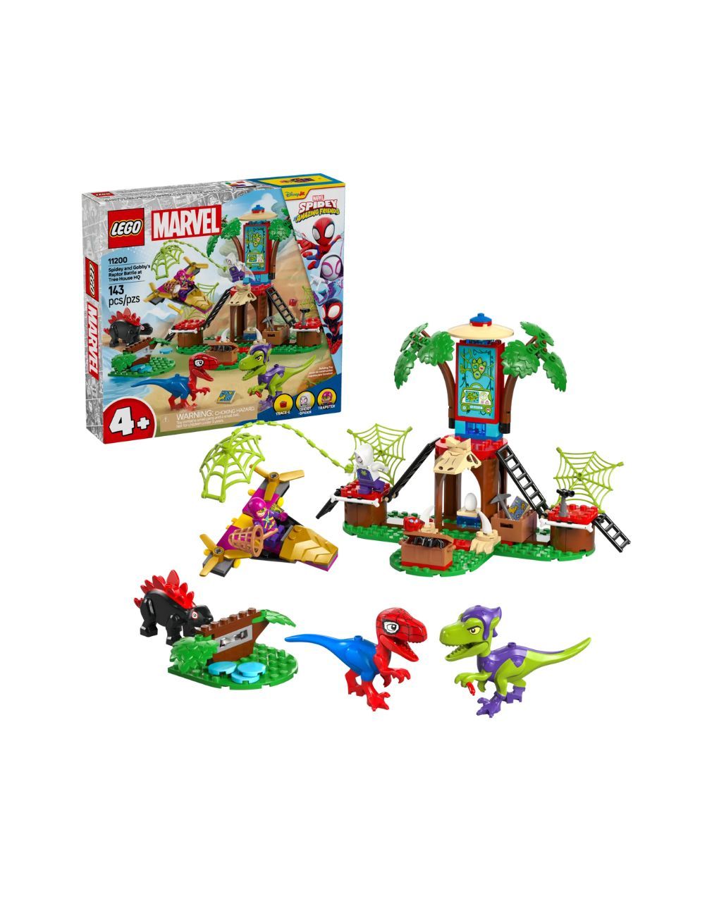 Lego super heroes spidey & gobby's raptor battle at tree 11200 - Lego, LEGO Spidey