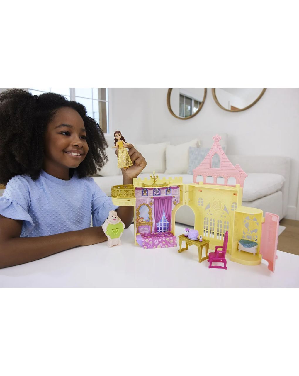 Mattel disney princess mini κούκλες-το παλάτι της πεντάμορφης jdp54 - Disney Princess