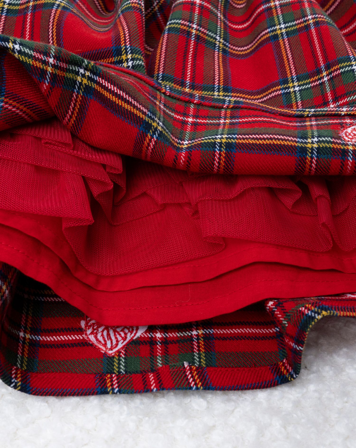 παιδική φούστα καρό με φιογκάκι classic για κορίτσι - Prénatal