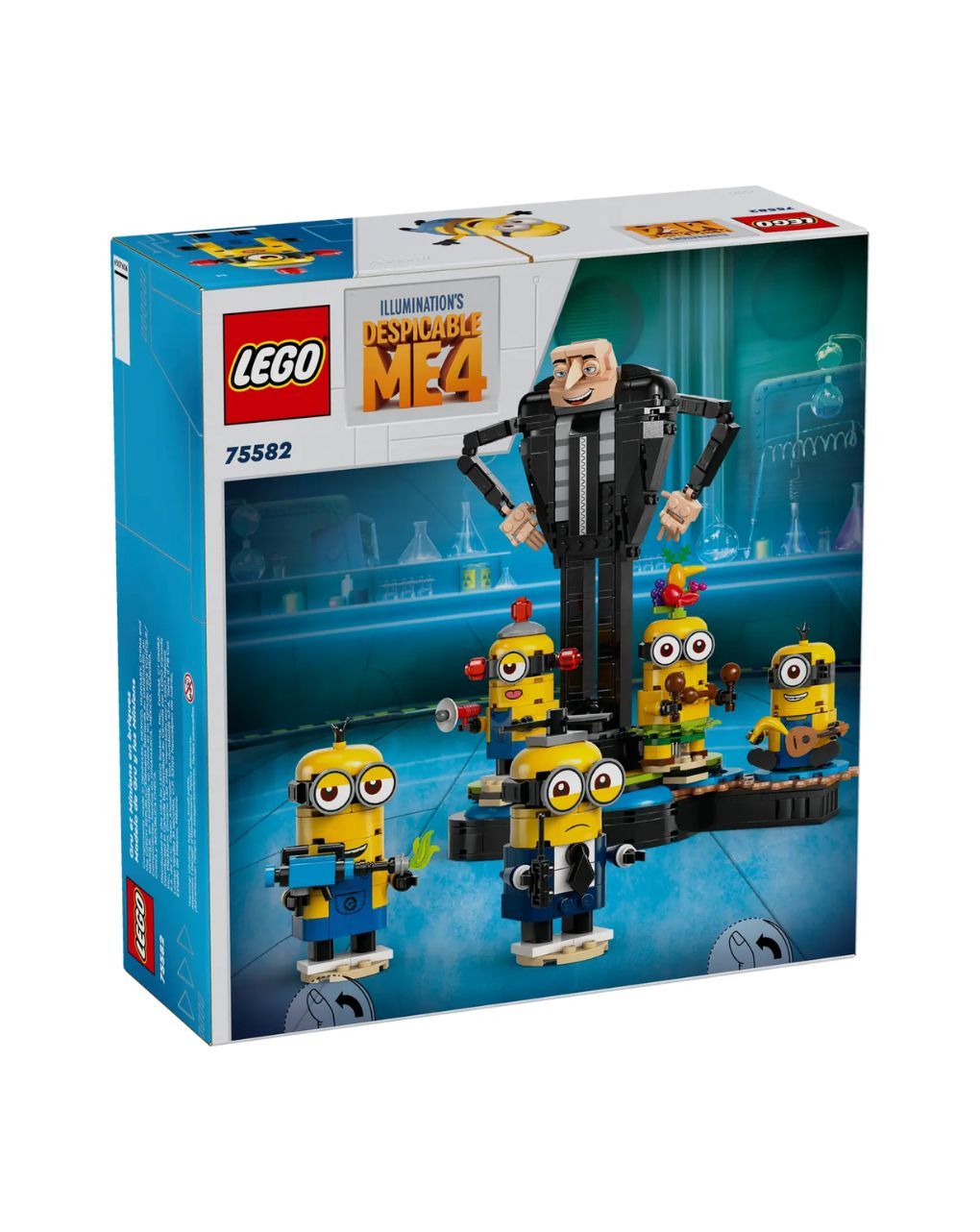 Lego minions brick-built gru & minions 75582 - LEGO