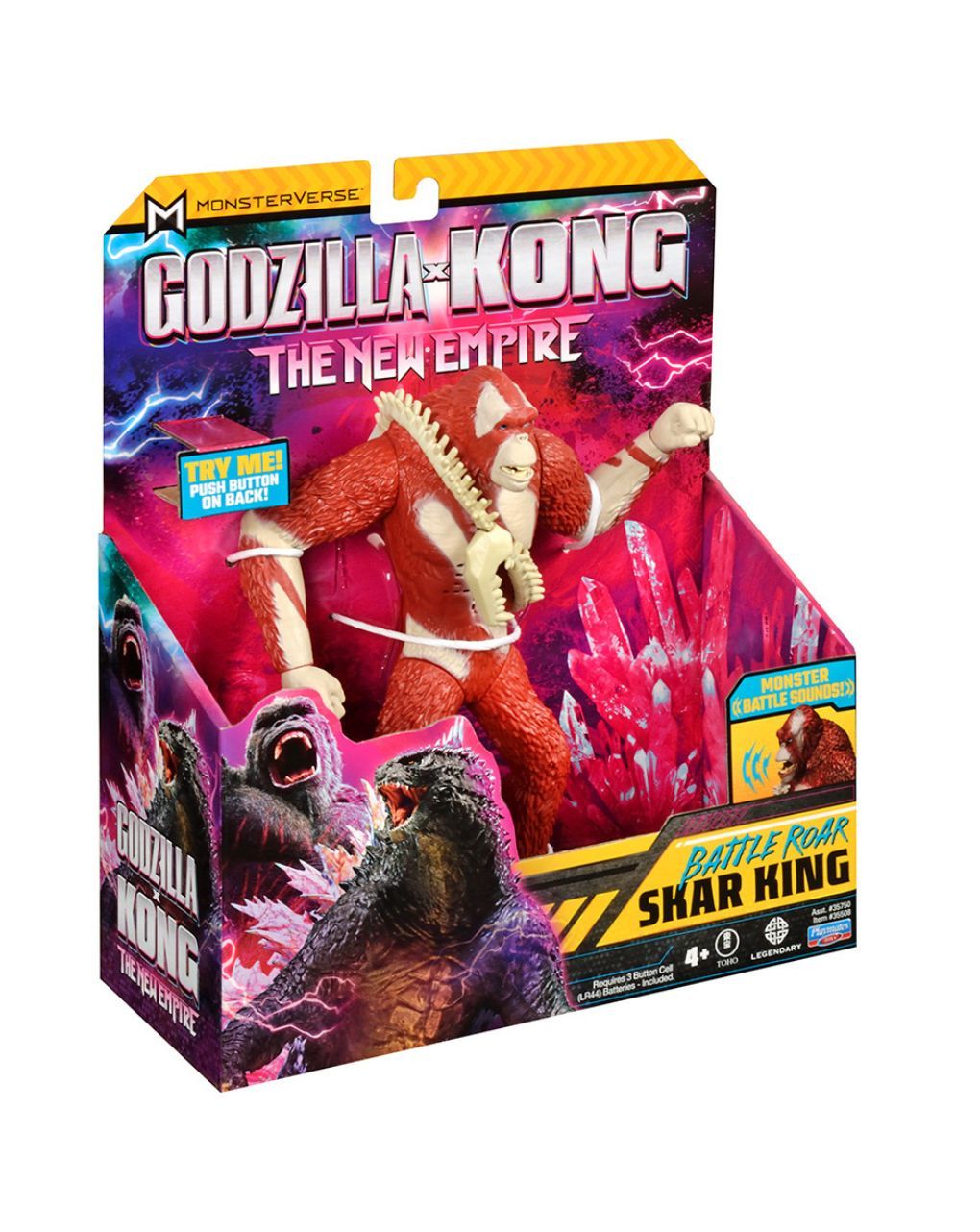 Giochi preziosi godzilla x kong φιγούρα με ήχο 18cm mn305000 (3 σχέδια) - Giochi Preziosi
