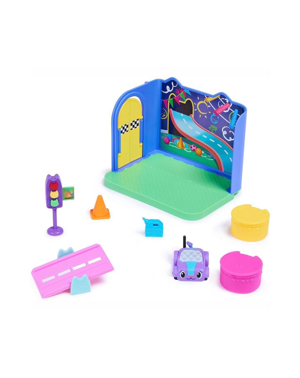 Spin master gabbys dollhouse gabby's dollhouse carlita purr-ific play room deluxe room set - Spin Master