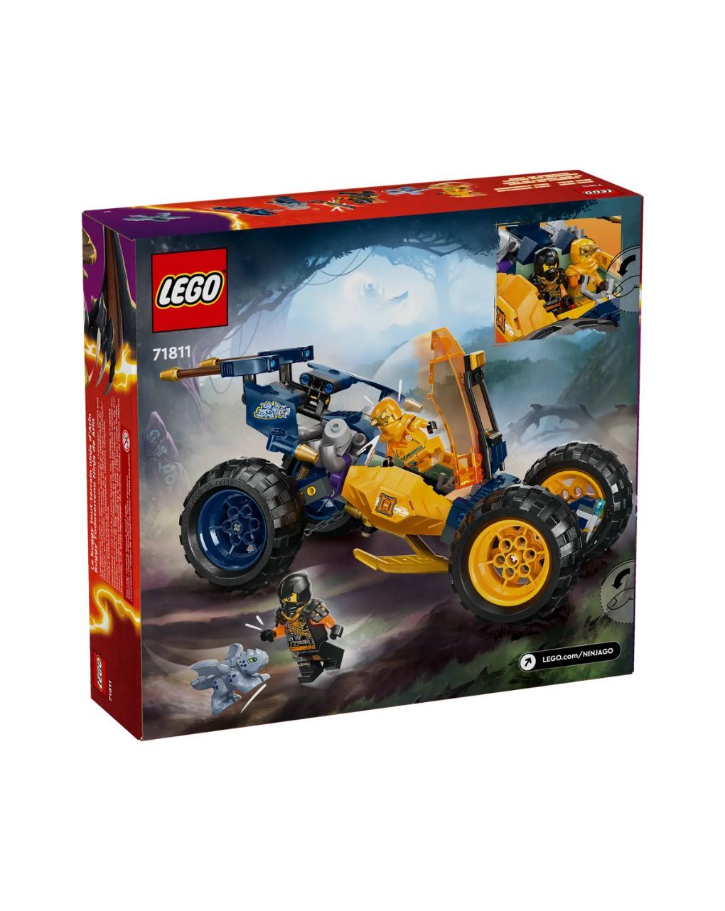 Lego ninjago arin's ninja off-road buggy car 71811 - LEGO