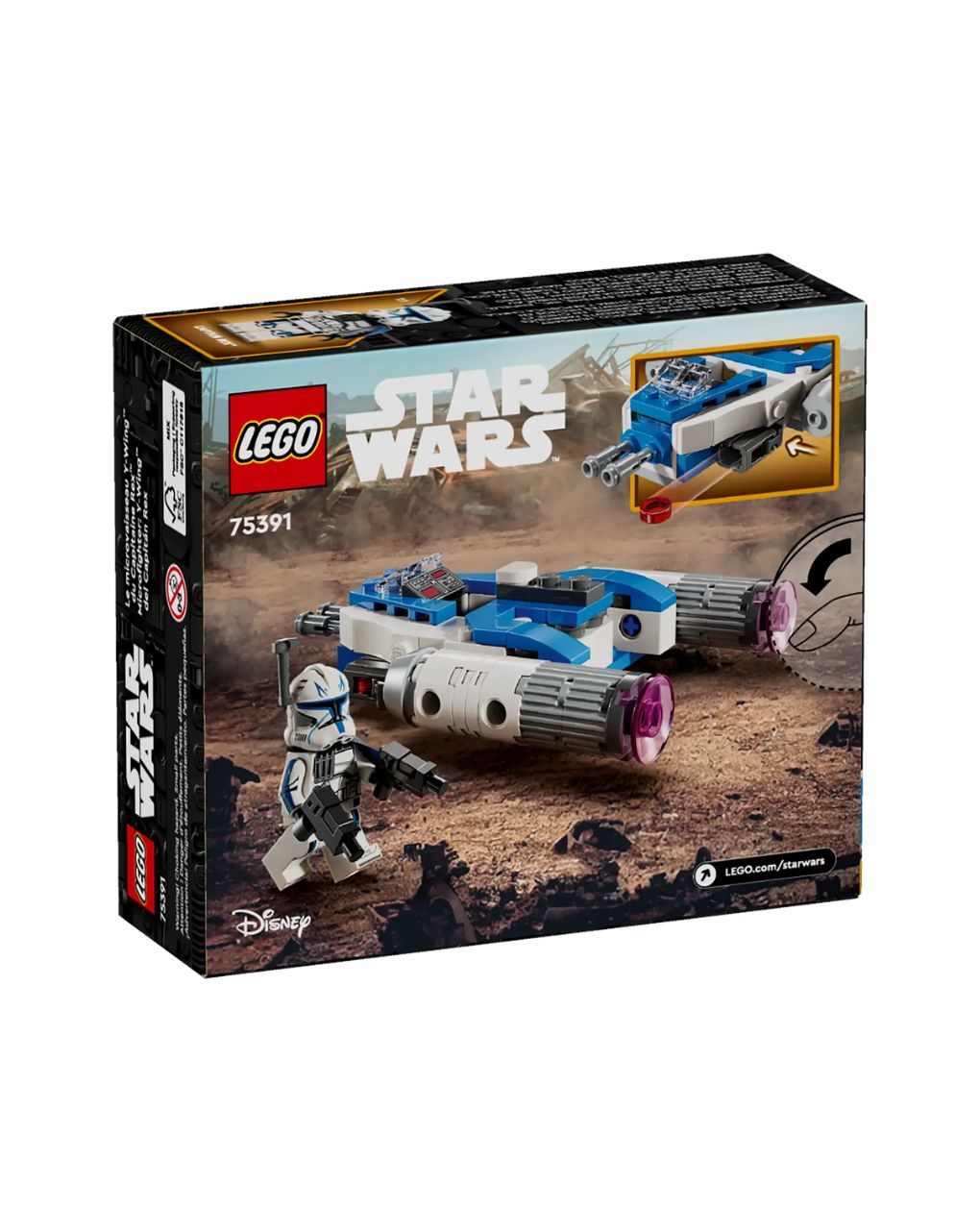 Lego star wars captain rex y-wing microfighter 75391 - LEGO