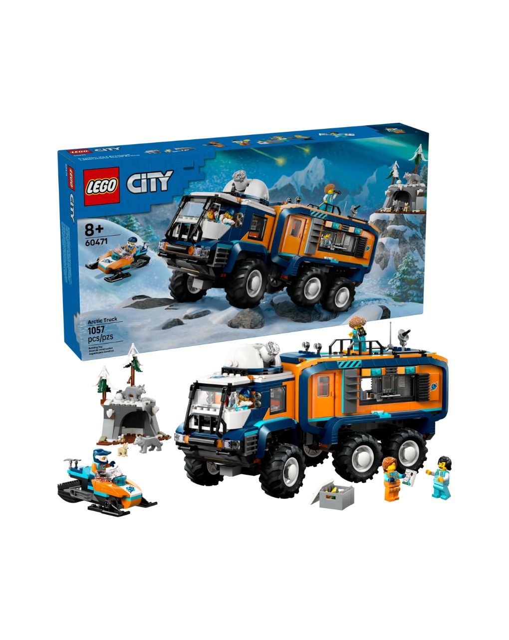 Lego city arctic explorer science lab truck 60471 - Lego